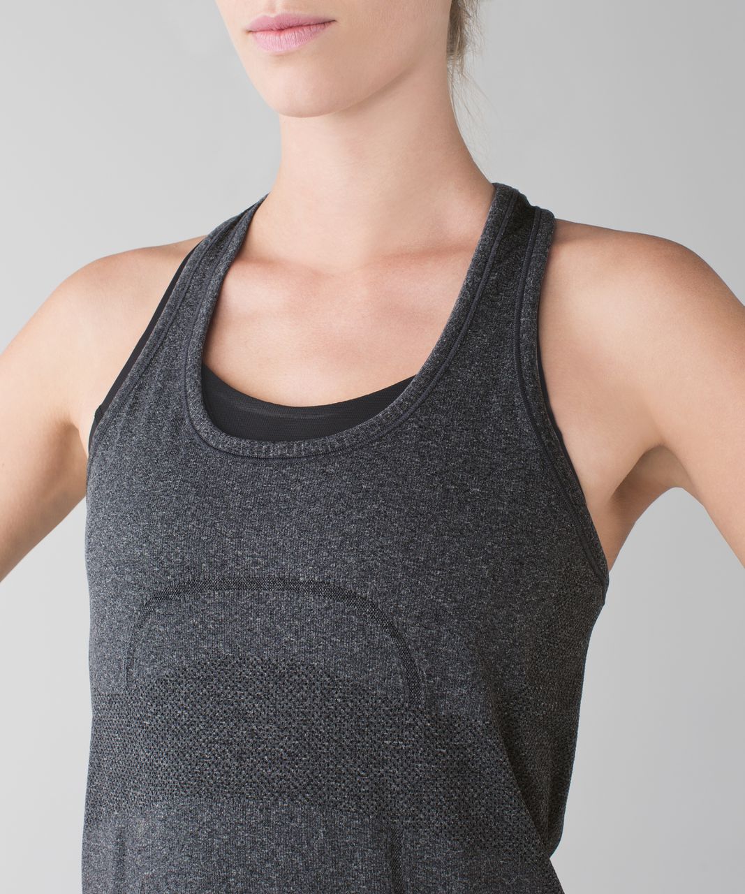 Lululemon Run:  Swiftly Tech Racerback - Heathered Cadet Blue