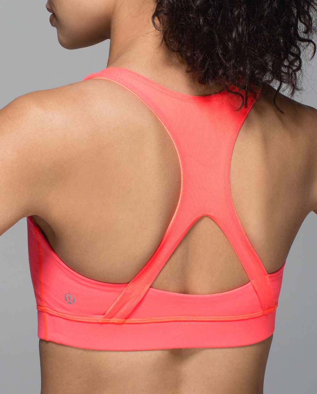 Lululemon 50 Rep Bra - Electric Coral