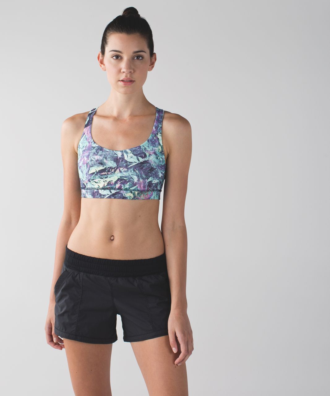 Lululemon 50 Rep Bra - Iridescent Multi / Sea Mist