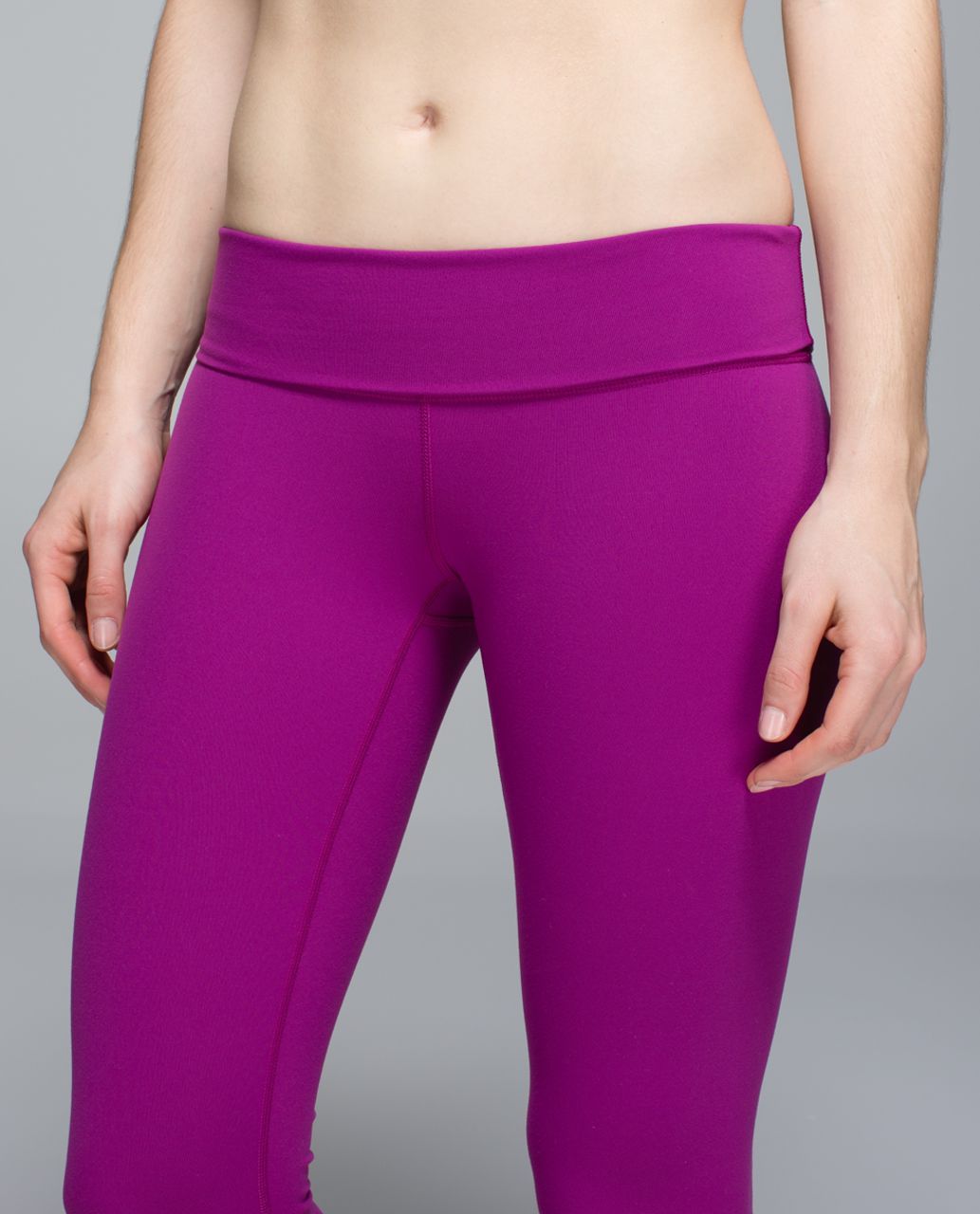 Lululemon Wunder Under Pant *Full-On Luon (Roll Down) - Regal Plum