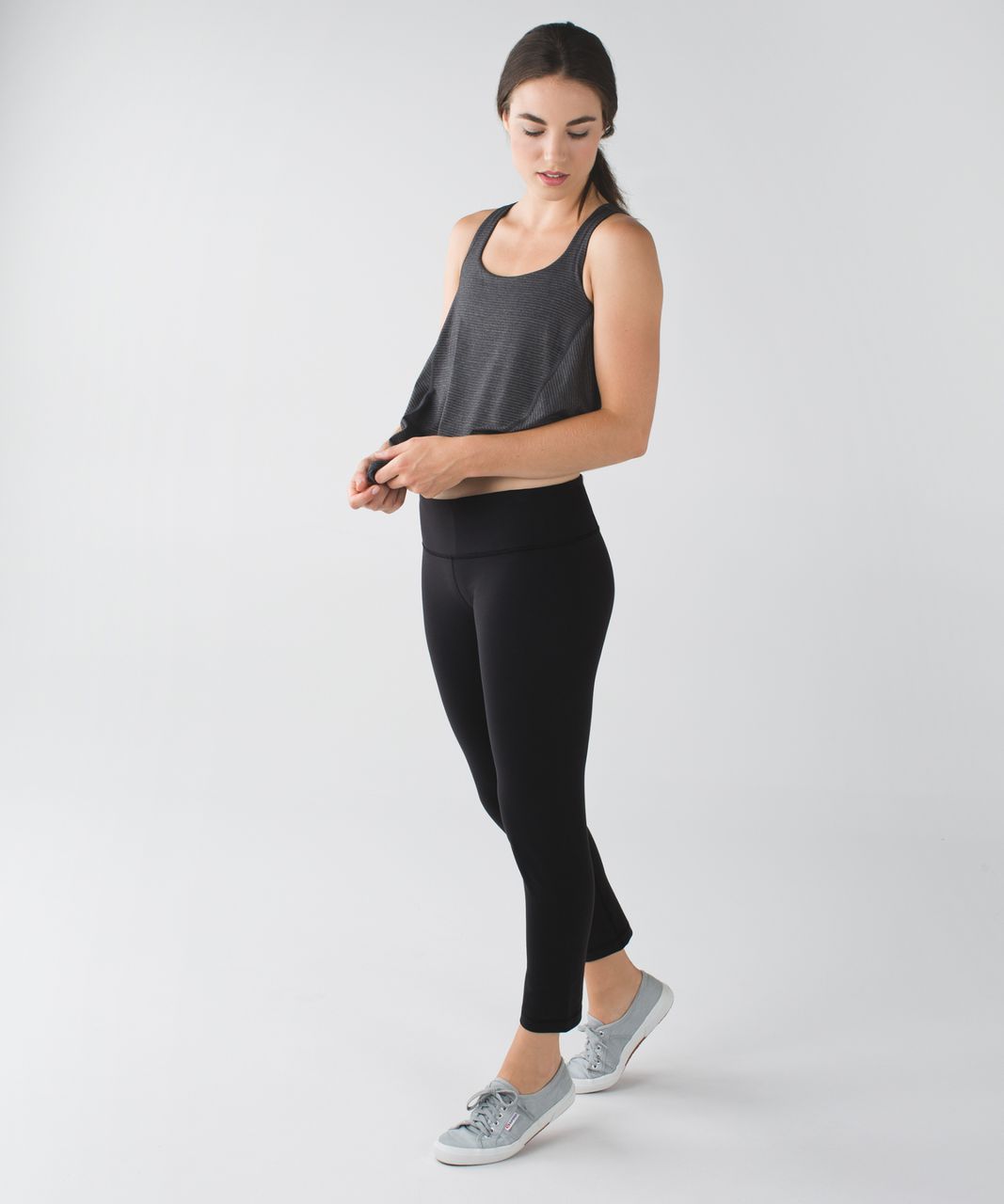 Lululemon Fine Force High-Rise Tight 28 - Iron Blue - lulu fanatics