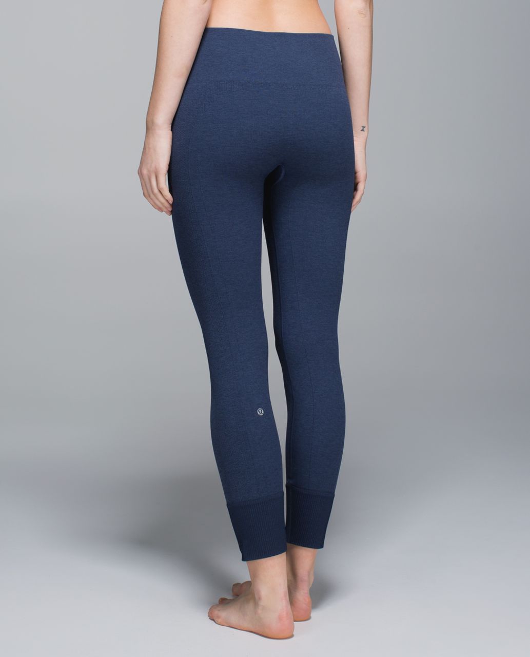 Lululemon Ebb To Street Pant - Heathered Deep Navy - lulu fanatics