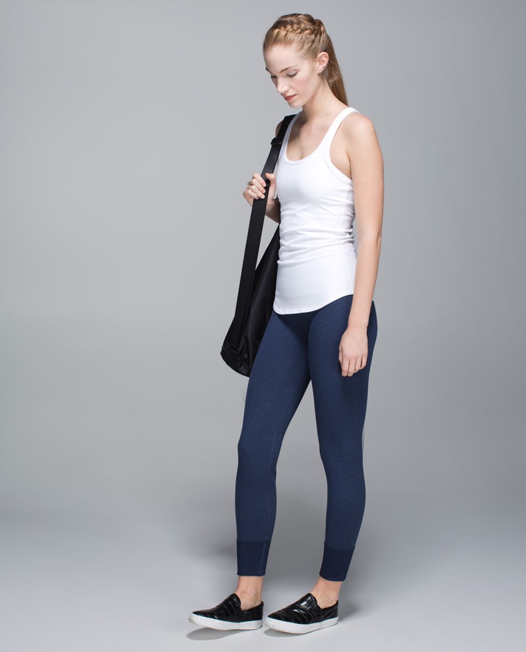 Lululemon Ebb To Street Pant - Heathered Deep Navy