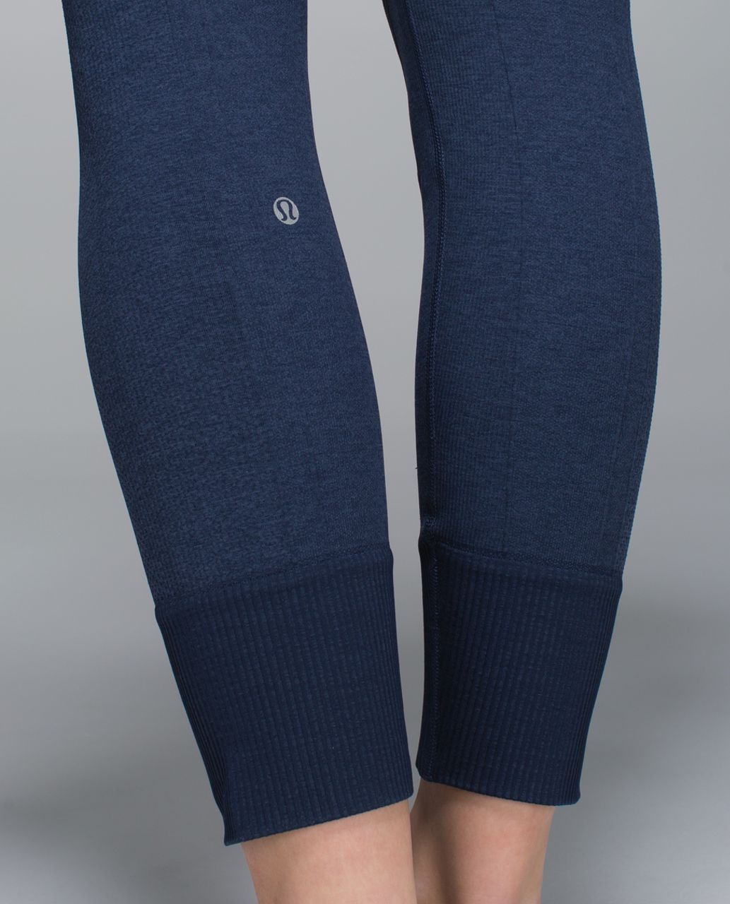 Lululemon Ebb To Street Pant - Heathered Deep Navy - lulu fanatics