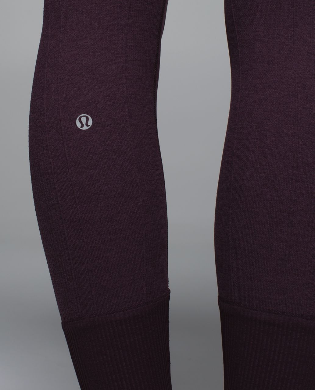 Lululemon Ebb To Street Pant - Heathered Black Cherry