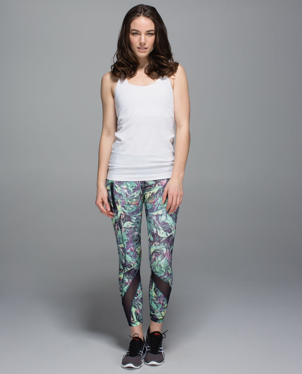 lululemon athletica, Pants & Jumpsuits, Lululemon Inspire Tight Ii Fullon  Luxtreme Meshiridescent Multi Naval Blue