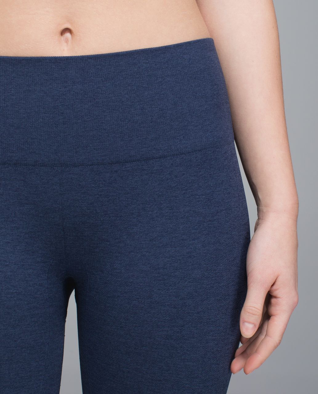 Lululemon In The Flow Cropped Navy Seamless Crop 6  Leggings are not  pants, Pants for women, Cropped leggings