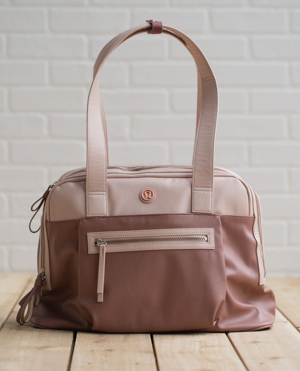 Lululemon Sweat & Go Bag *Poly - Bark Berry / Naked