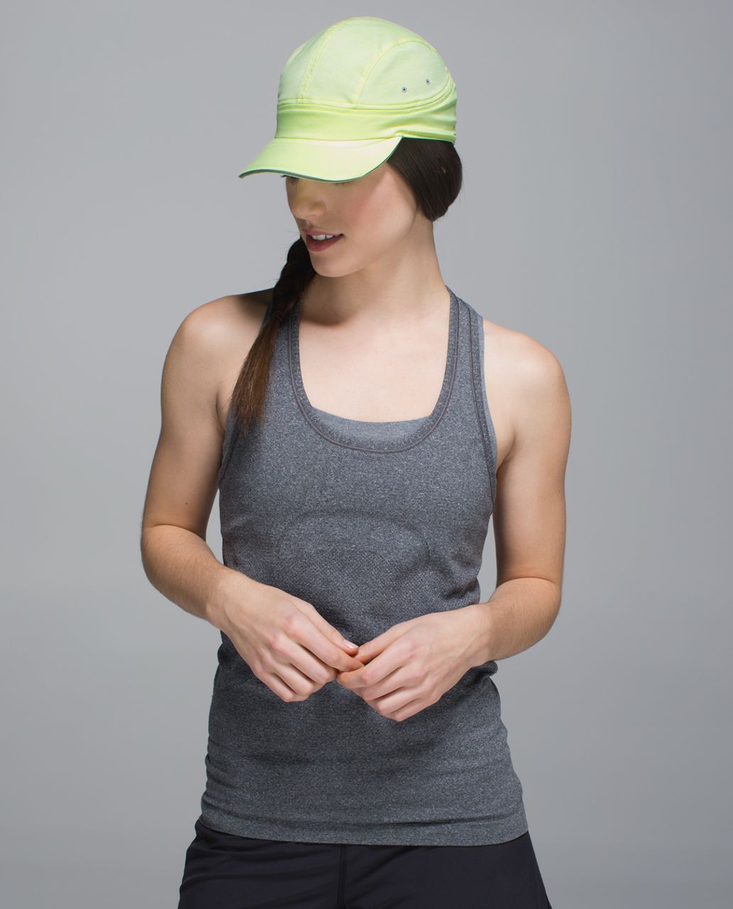 Lululemon Race To Place Run Hat - Commuter Denim Zest Clear Mint