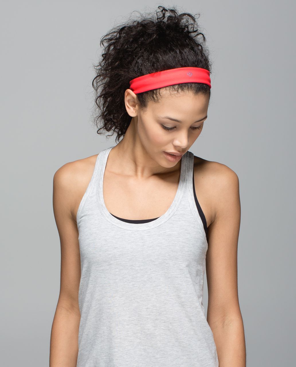 Lululemon Fly Away Tamer Headband *Skinny - Electric Coral