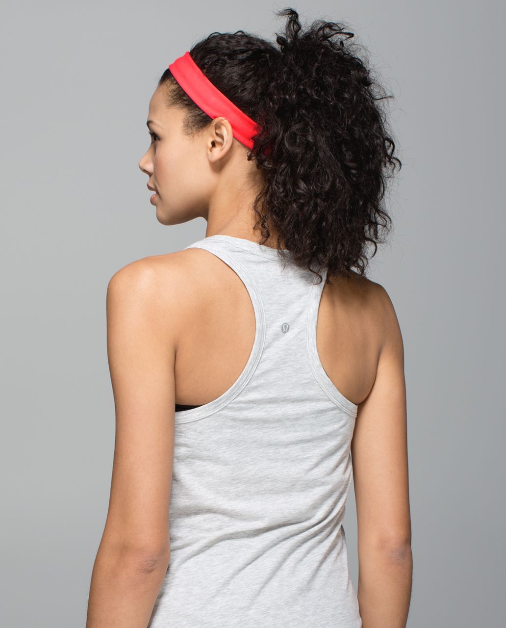 Lululemon Fly Away Tamer Headband *Skinny - Electric Coral