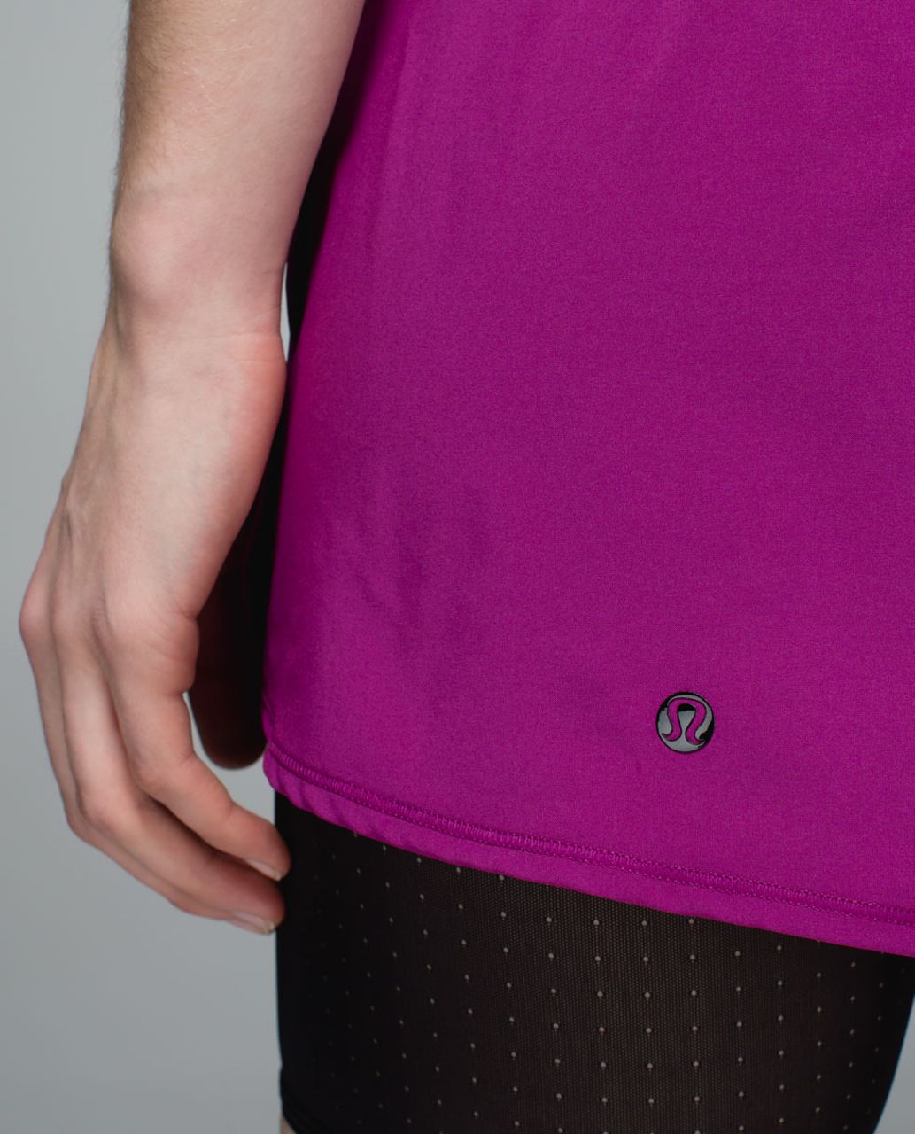 Lululemon Hot To Street Short - Regal Plum / Black