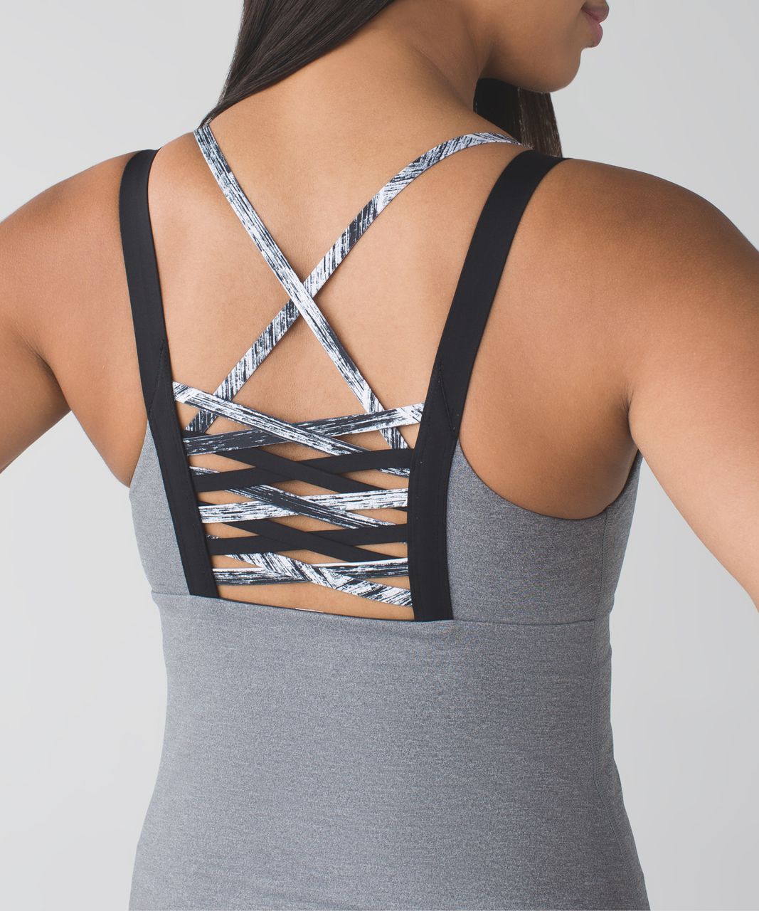 Lululemon Hot To Street Tank - Heathered Slate / Slate