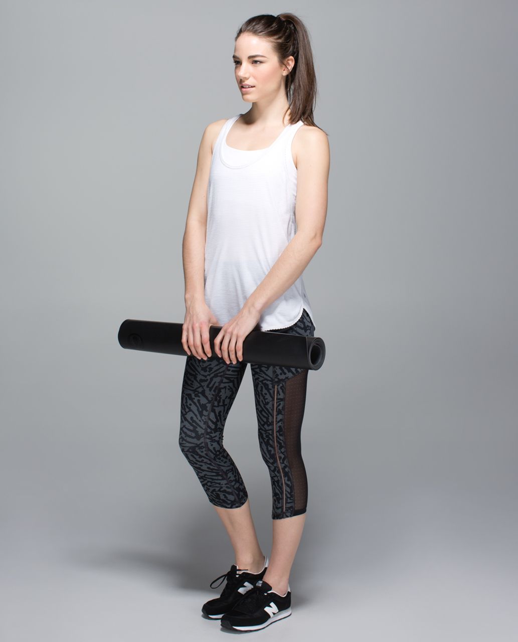 Lululemon Hot To Street Pant - Biggie Brushed Animal Coal Black / Black -  lulu fanatics