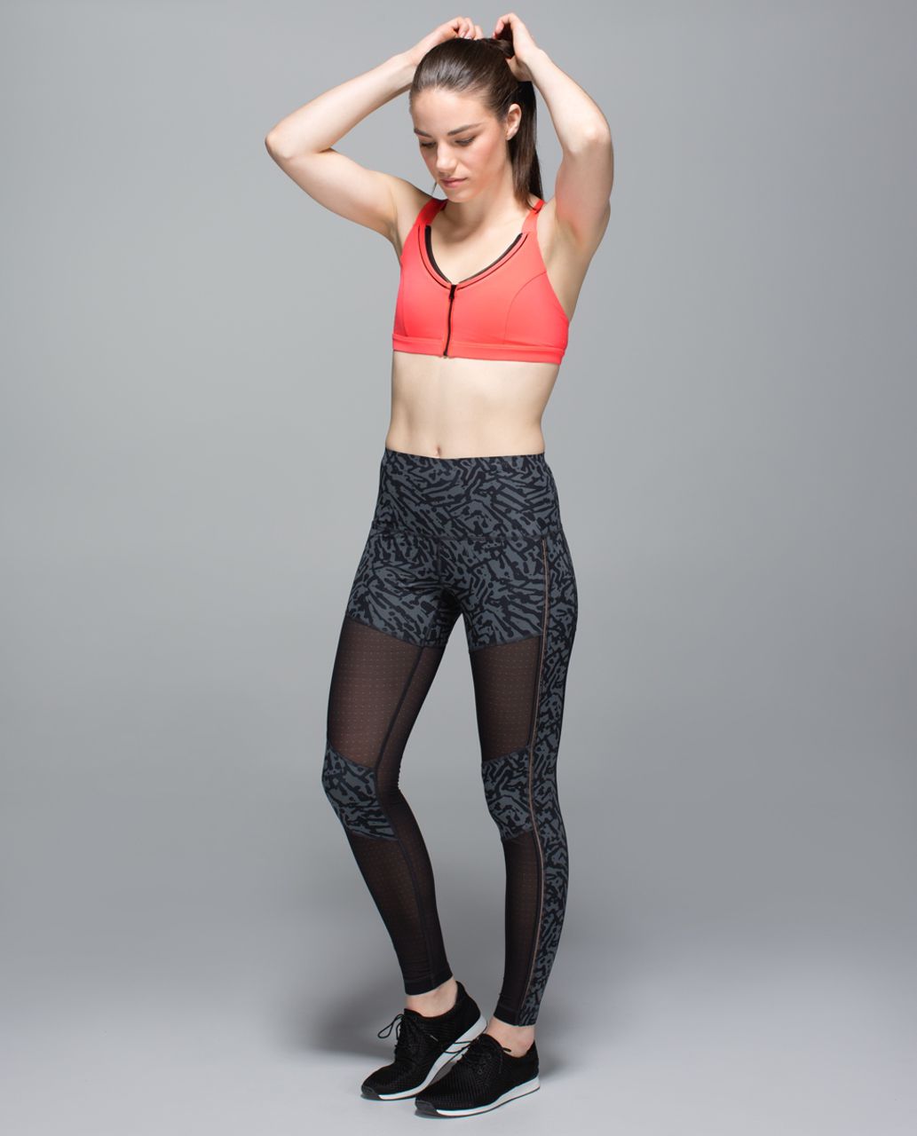 Lululemon Hot To Street Pant - Biggie Brushed Animal Coal Black