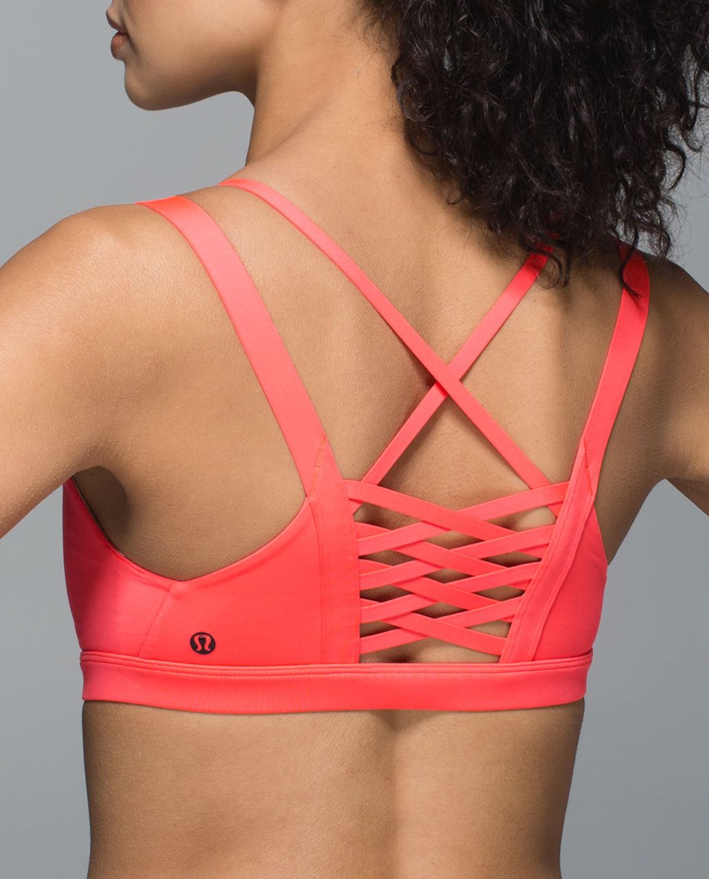 Lululemon Hot To Street Bra - Electric Coral