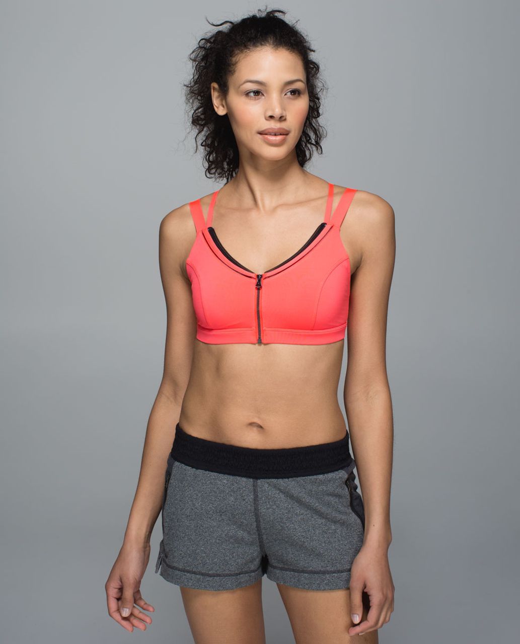 Lululemon Hot To Street Bra - Electric Coral