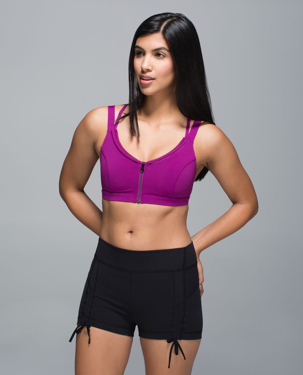 Lululemon Hot To Street Bra - Regal Plum