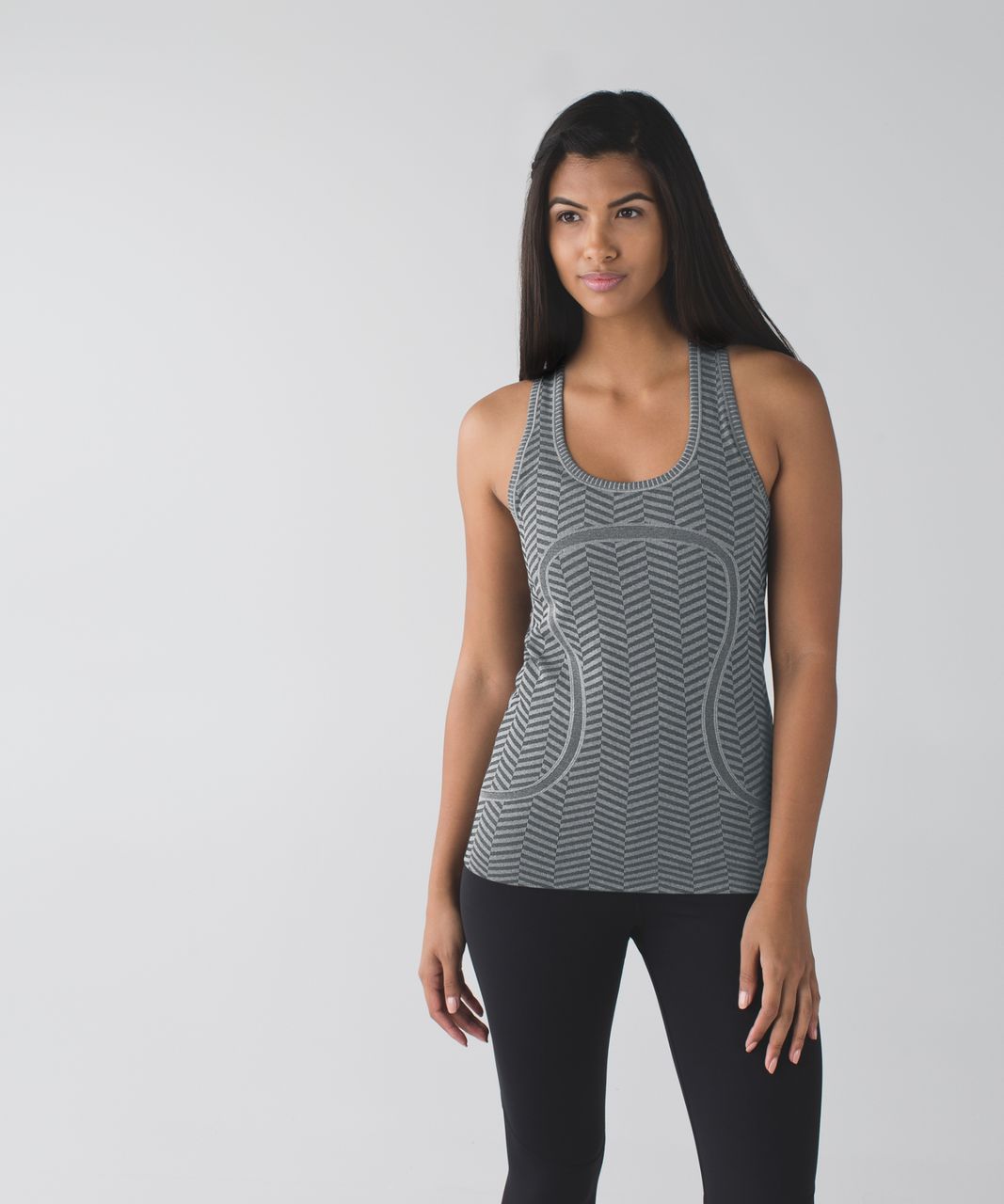 Lululemon Run:  Swiftly Tech Racerback - Heathered Slate