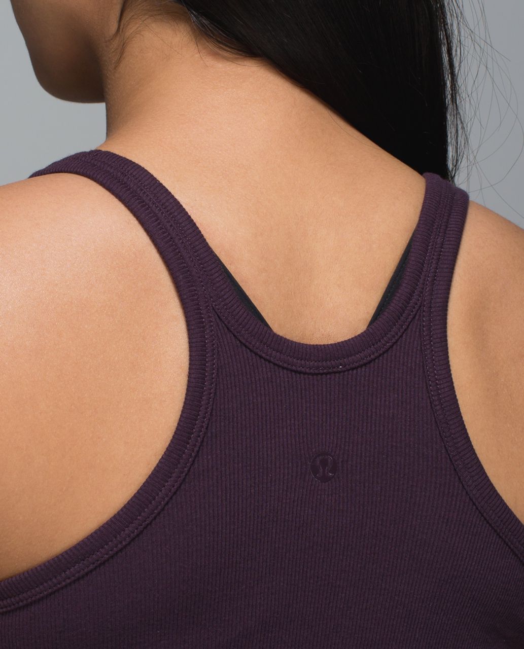 Lululemon Studio Racerback *Vitasea - Black Cherry