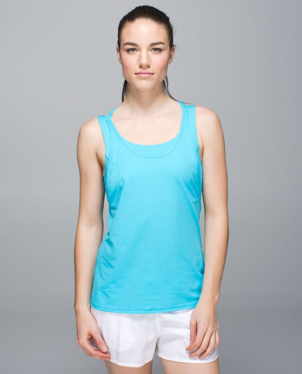 Lululemon All Sport Support Tank - Fresco Blue