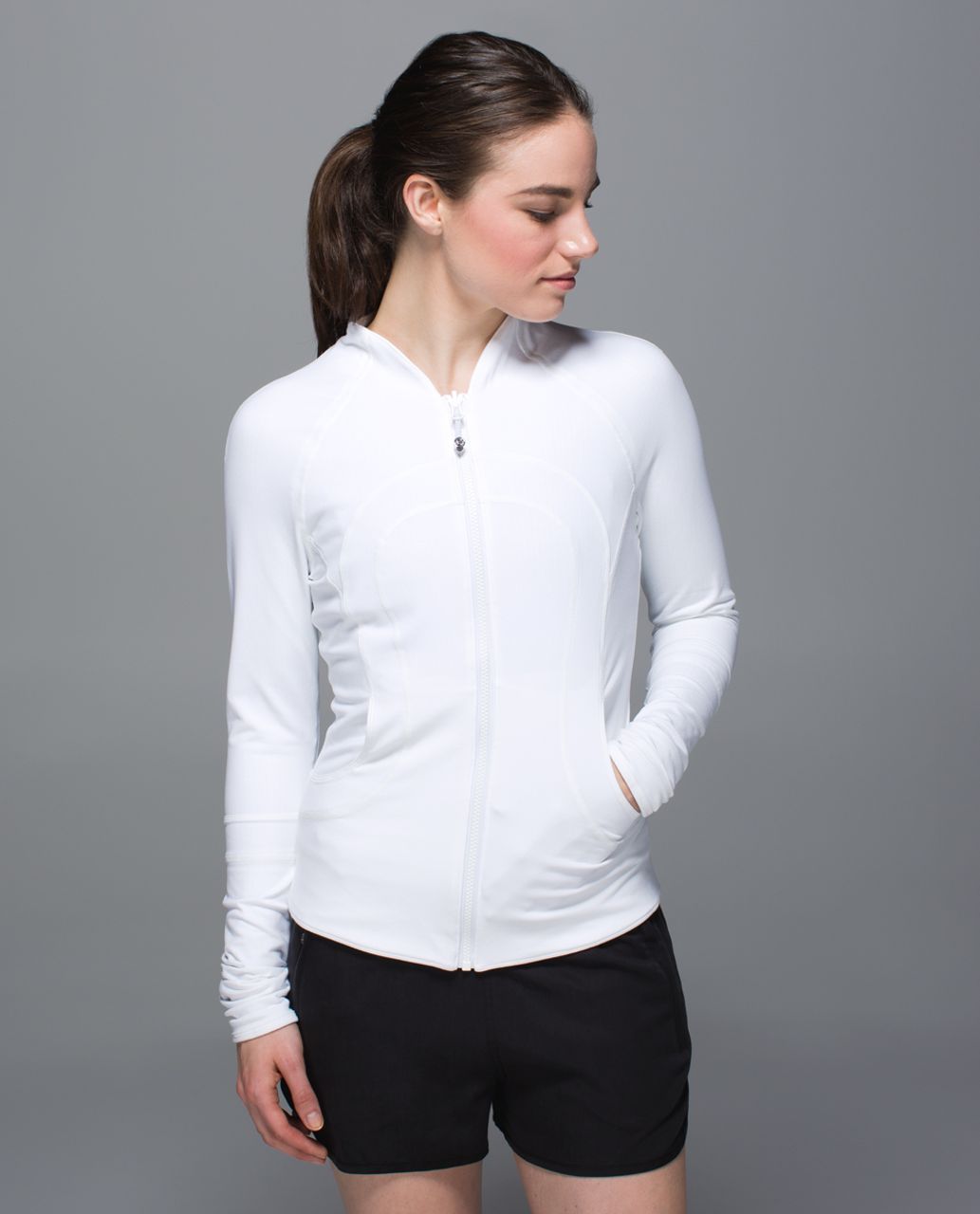 Lululemon Find Your Bliss Jacket - White