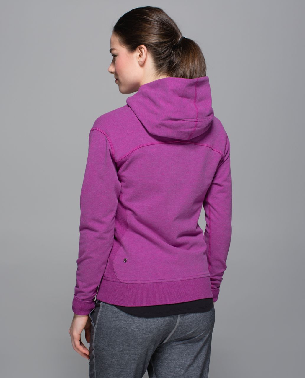 Lululemon On The Daily Hoodie - Heathered Marled Ultra Violet