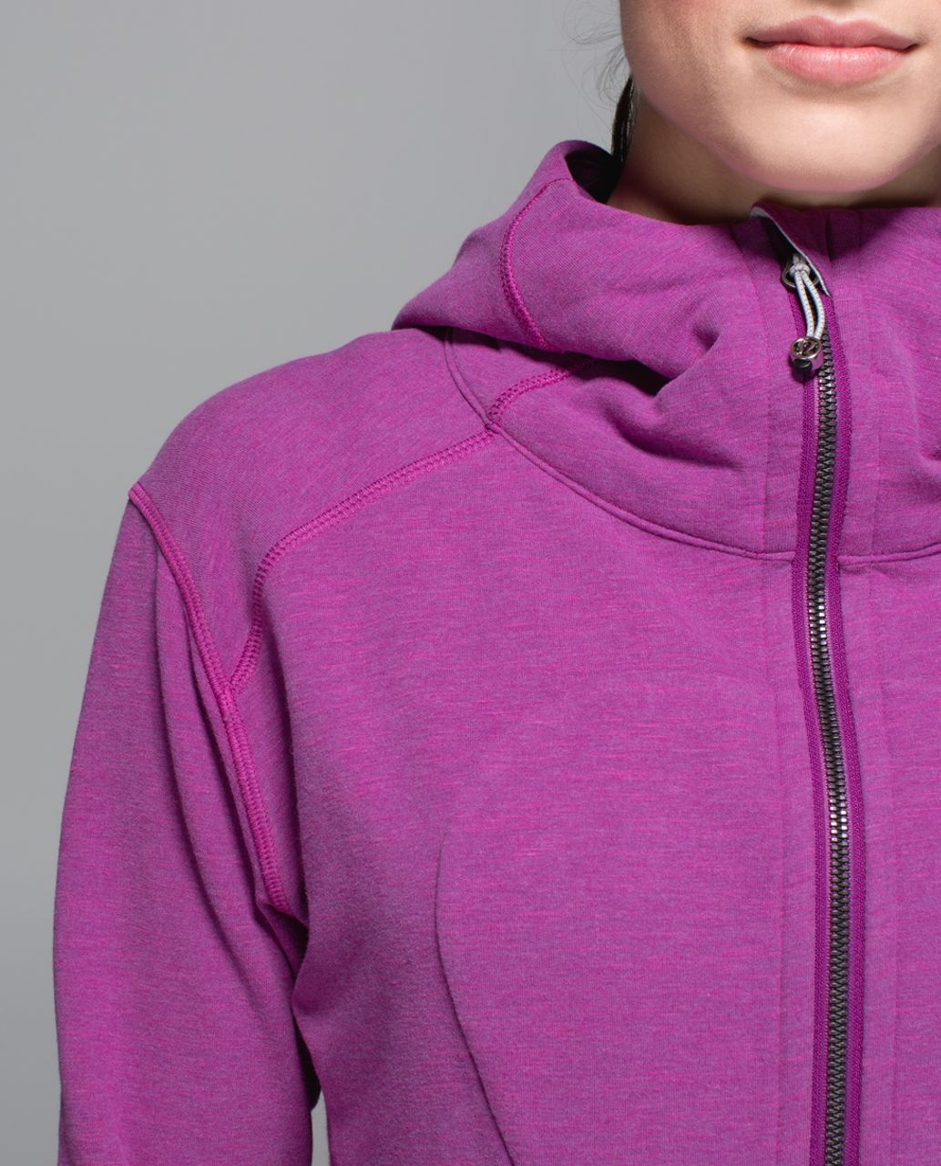 Lululemon On The Daily Hoodie - Heathered Marled Ultra Violet