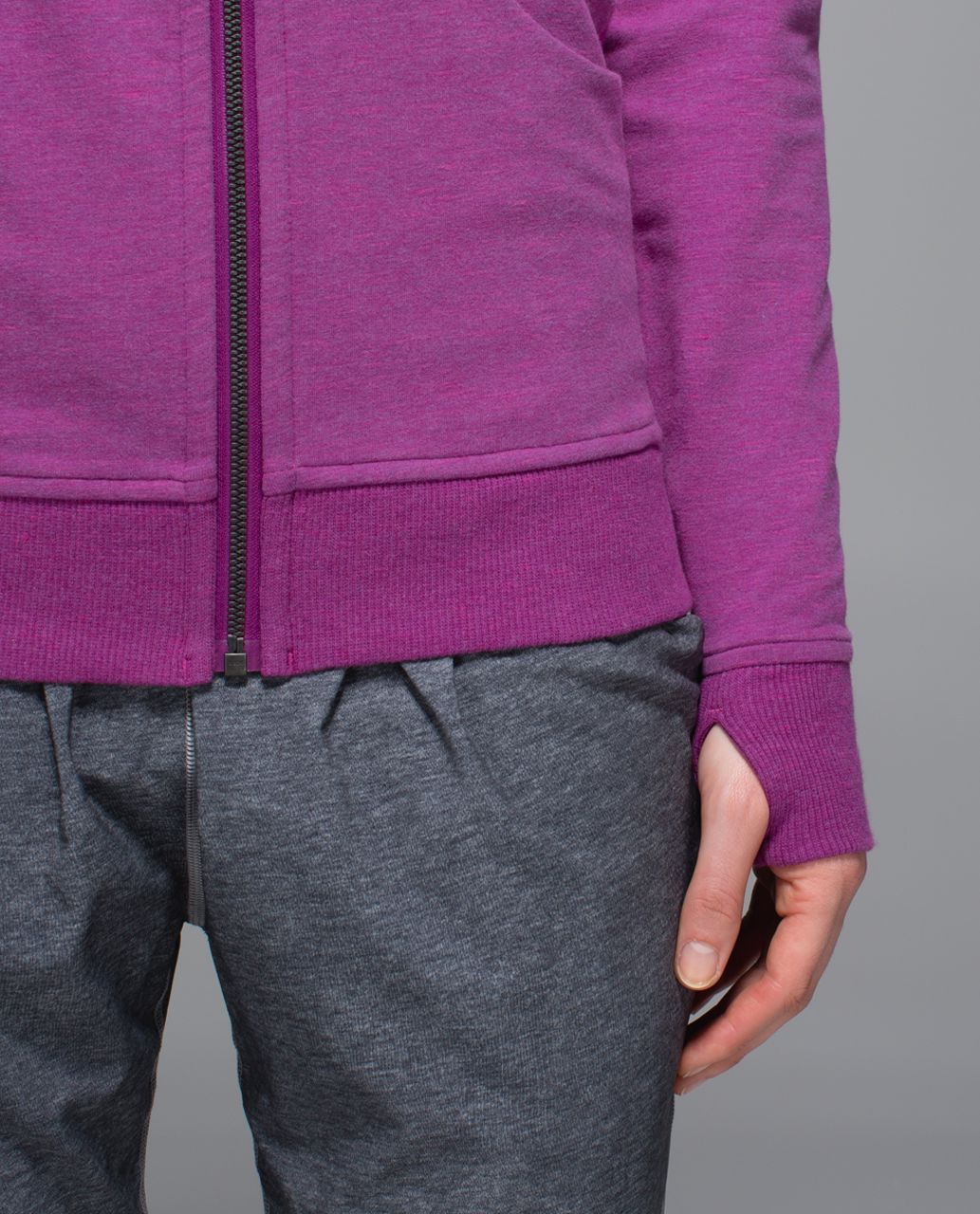 Lululemon On The Daily Hoodie - Heathered Marled Ultra Violet