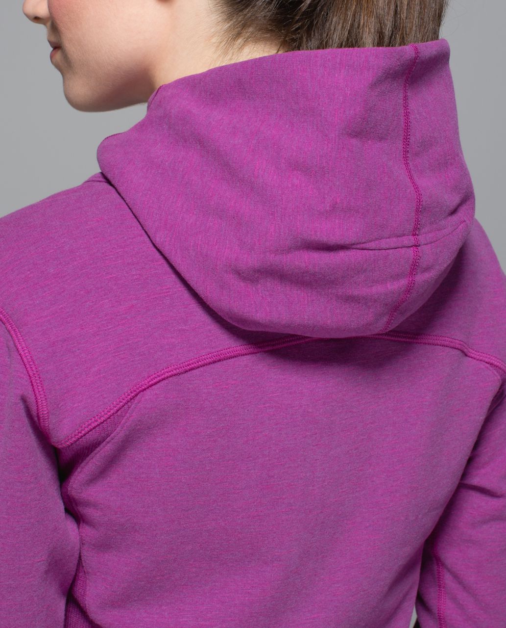 Lululemon On The Daily Hoodie - Heathered Marled Ultra Violet