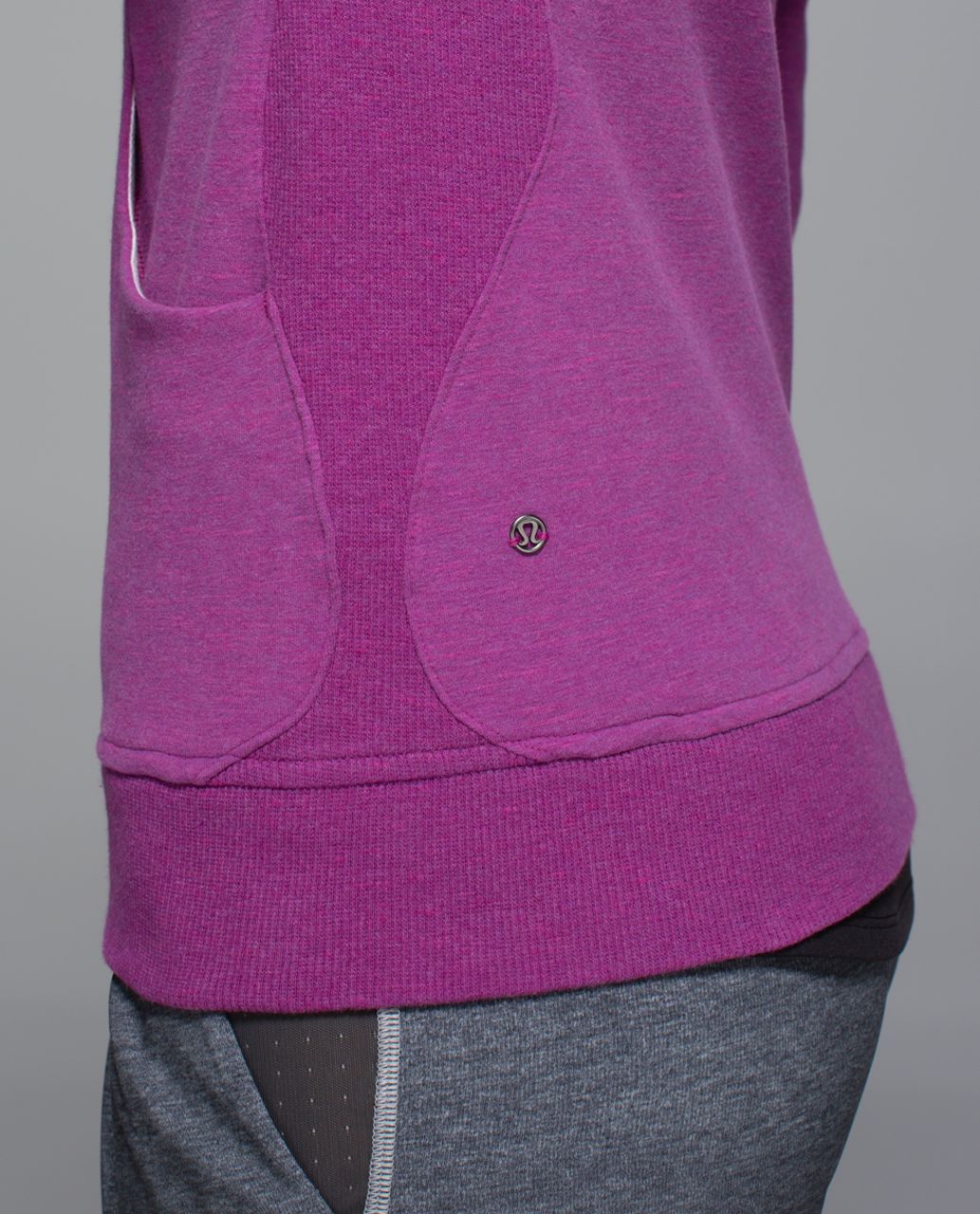 Lululemon On The Daily Hoodie - Heathered Marled Ultra Violet