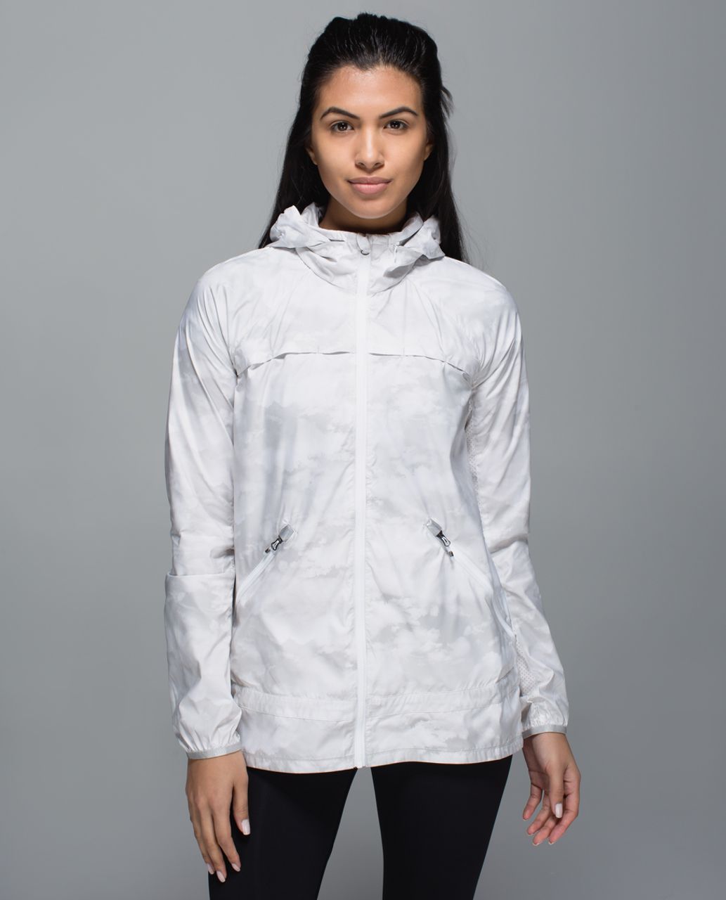 Lululemon Miss Misty Jacket II - Nimbus Puff White Silver Spoon - lulu ...