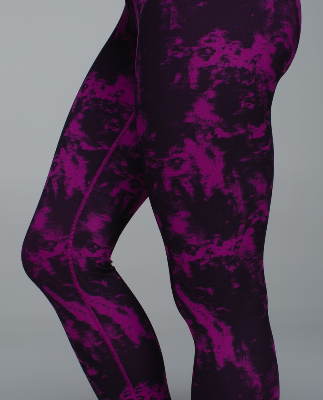 Lululemon 6 Leggings Wunder Under Breezie Regal Plum Tie Dye High