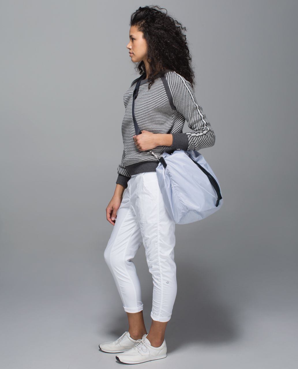 Lululemon Sweat To Street Hobo - Silver Fox / Deep Coal