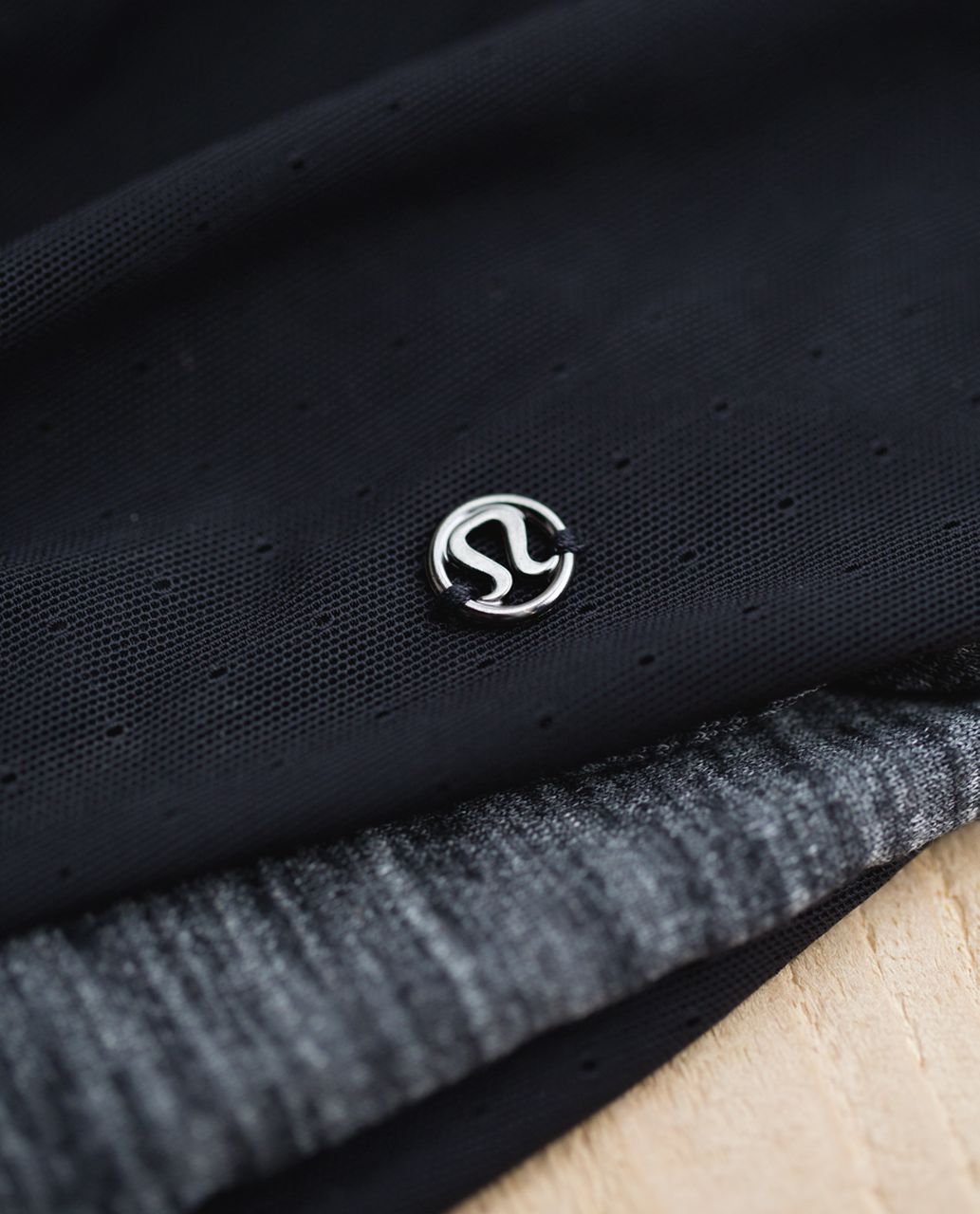 Lululemon Sweat To Sweet Headwrap - Black / Heathered Black