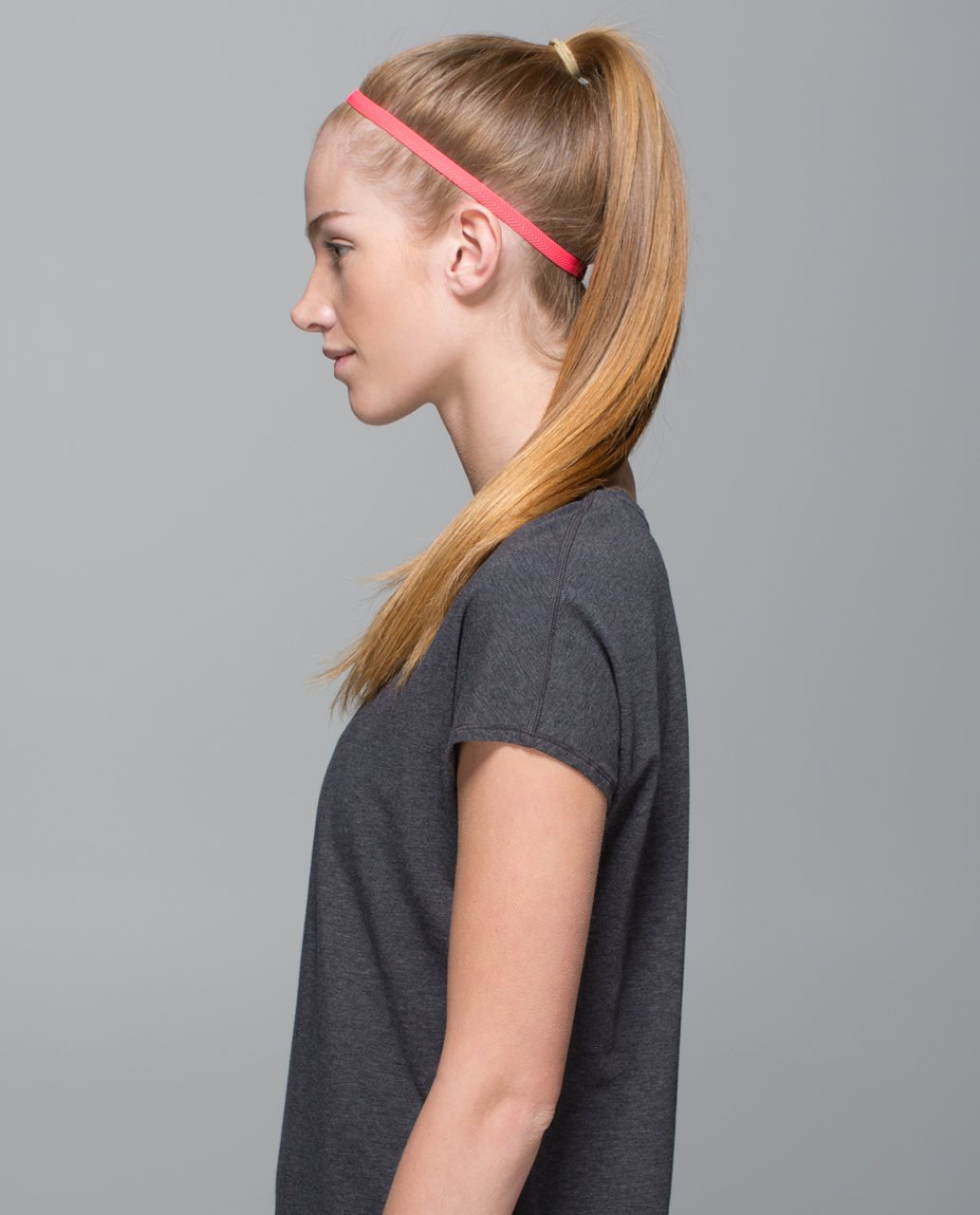 Lululemon Flow Into Crow Headband - Electric Coral