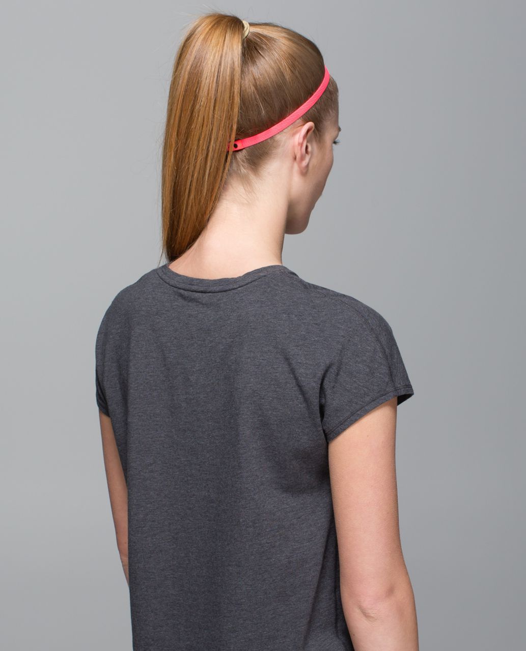 Lululemon Flow Into Crow Headband - Electric Coral