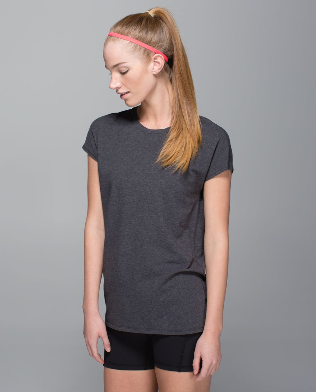 Lululemon Flow Into Crow Headband - Electric Coral