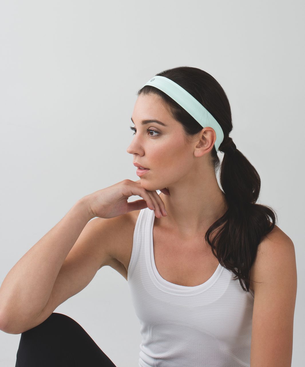  Lululemon Athletica Lululemon Fly Away Tamer Headband (Blue  Linen) : Clothing, Shoes & Jewelry