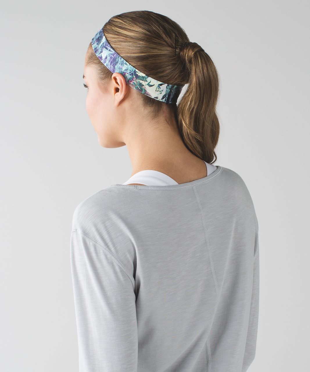 Lululemon Skinny Fly Away Tamer Headband - Iridescent Multi