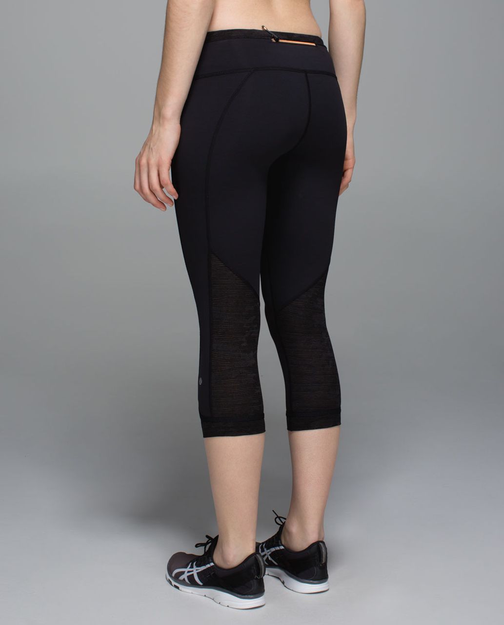 LULULEMON WOMEN'S RUN For Your Life Crop Ruched Leggings Black Size 6  £18.84 - PicClick UK