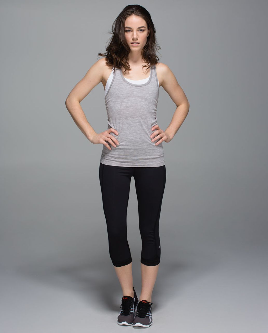 Lululemon Run For Days Crop - Black