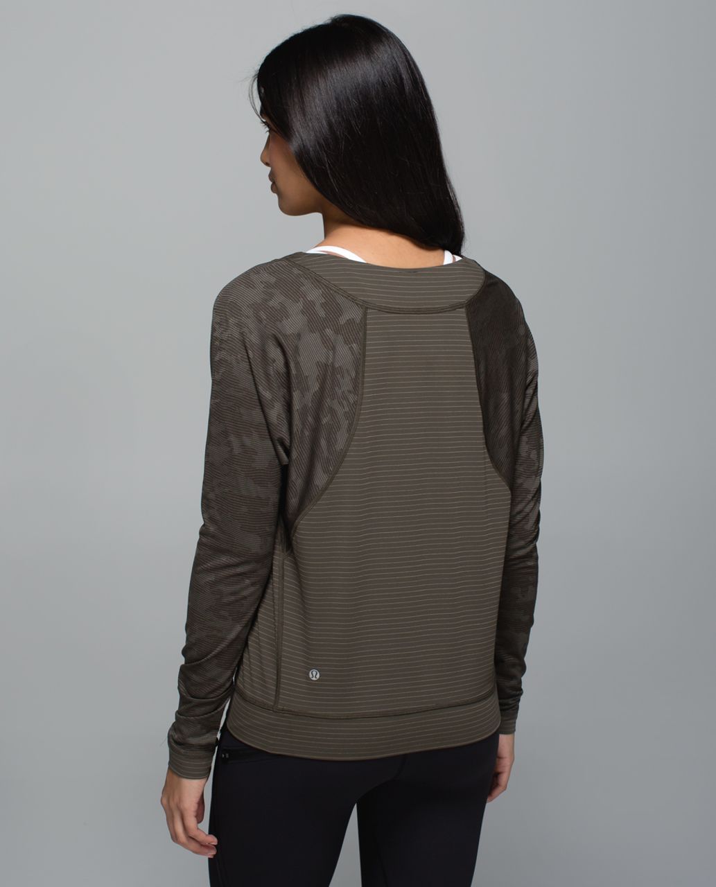 Lululemon Run For Days Long Sleeve - Deep Camo