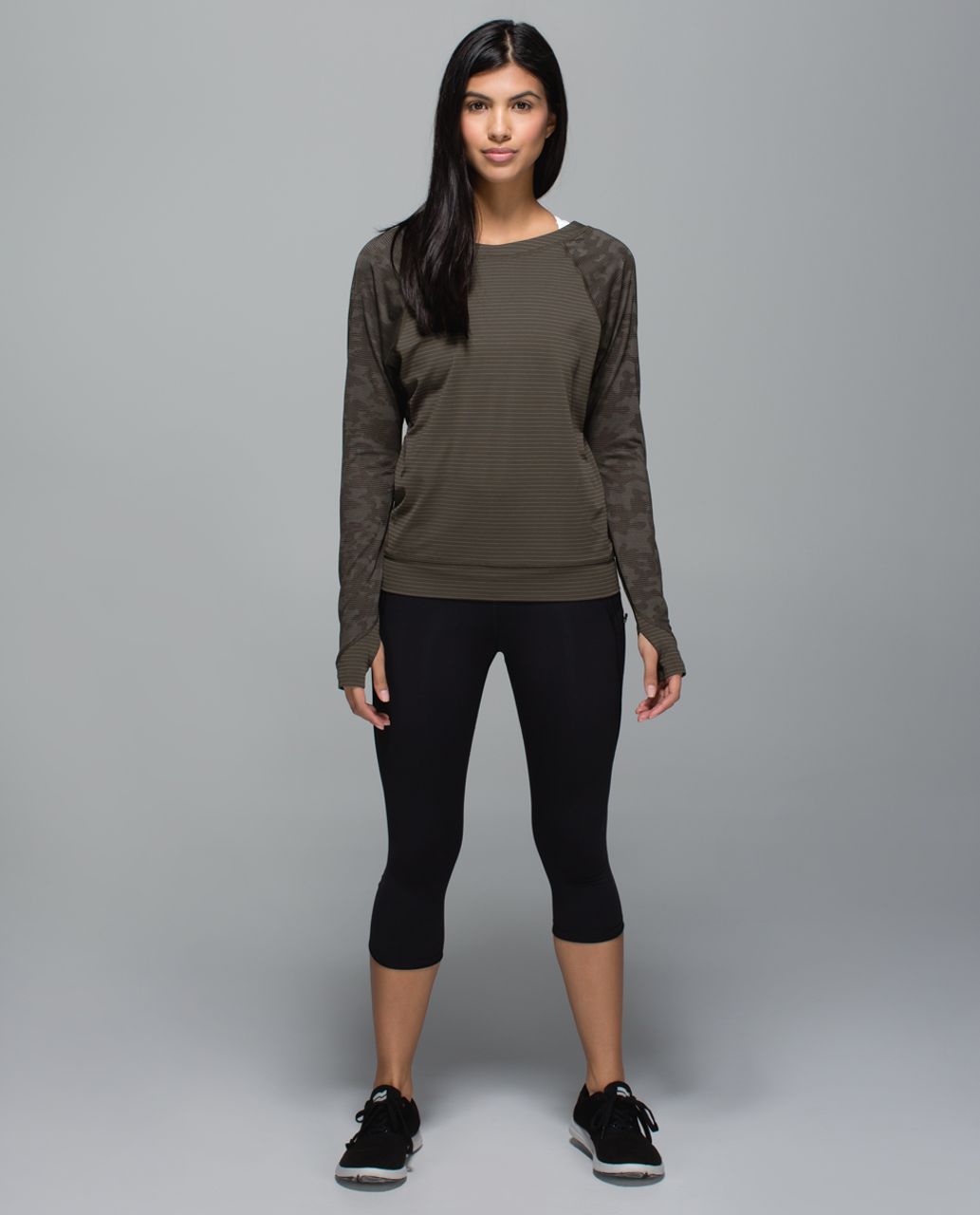 Lululemon Run For Days Long Sleeve - Black - lulu fanatics