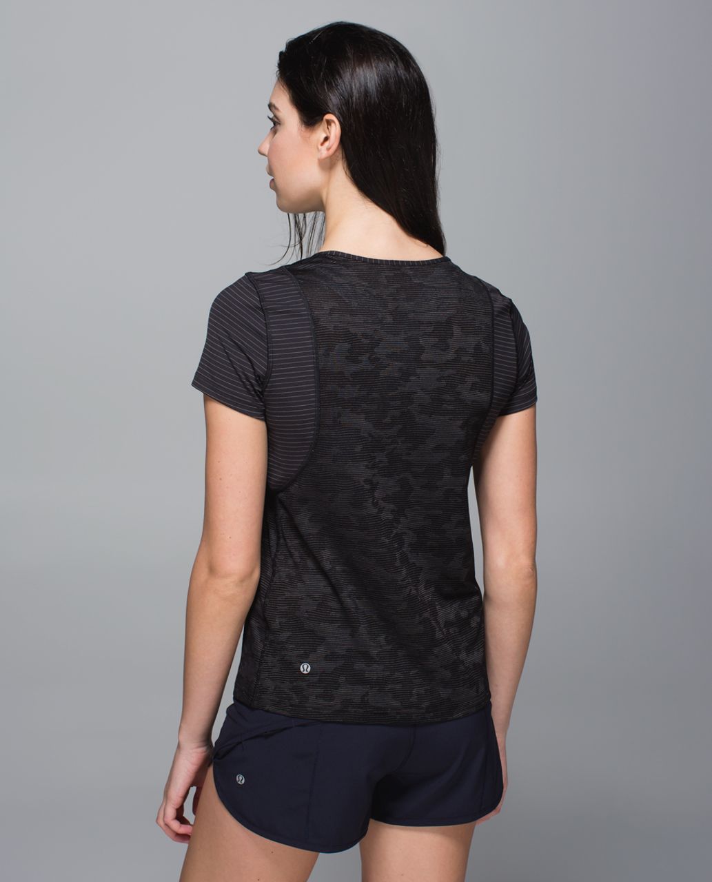 Lululemon Run For Days Short Sleeve - Black