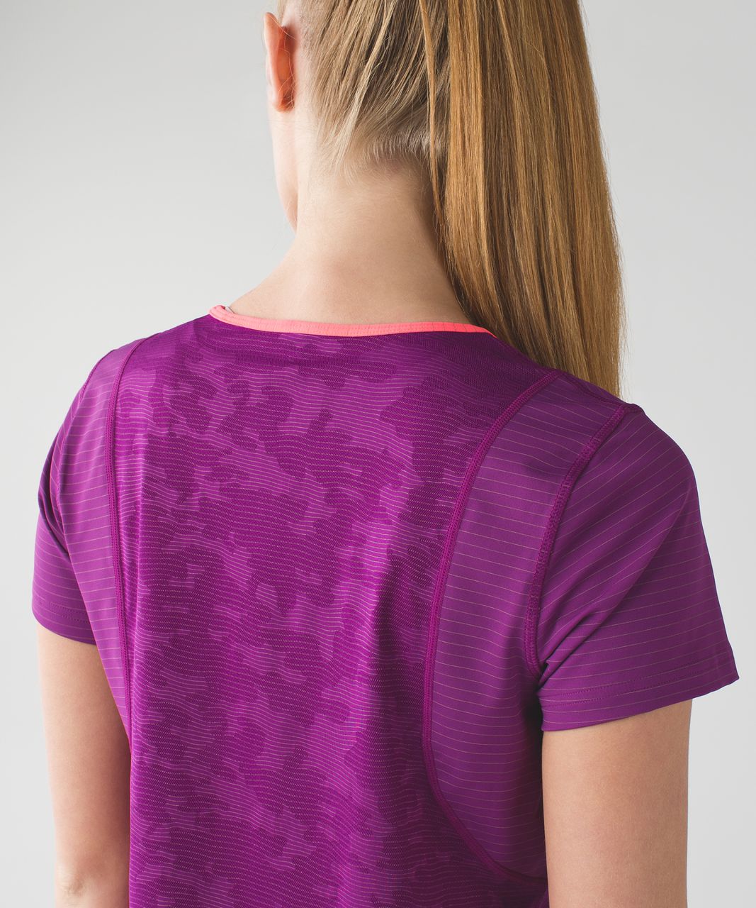 Lululemon Run For Days Short Sleeve Regal Plum lulu fanatics