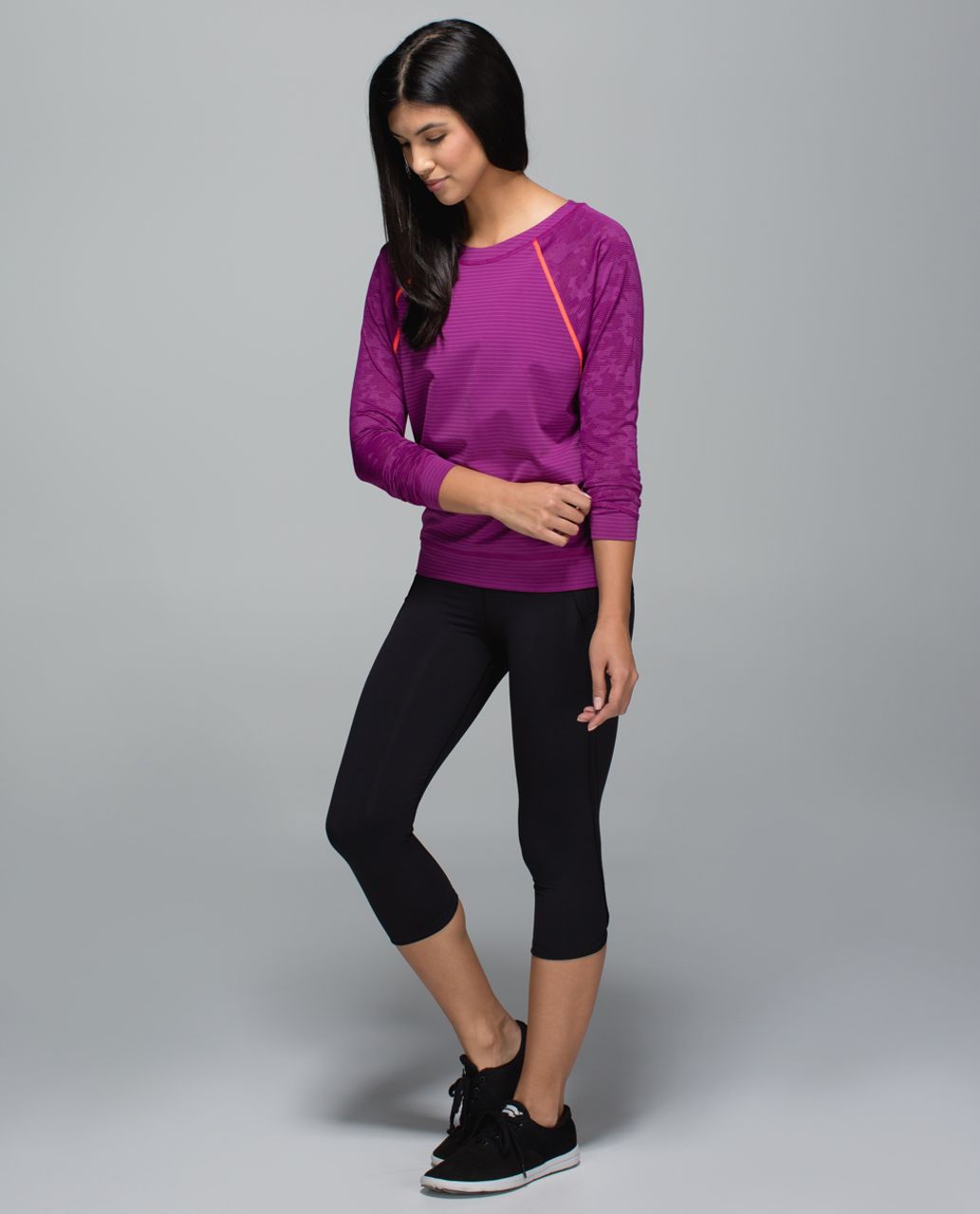 Lululemon Run For Days Long Sleeve - Regal Plum