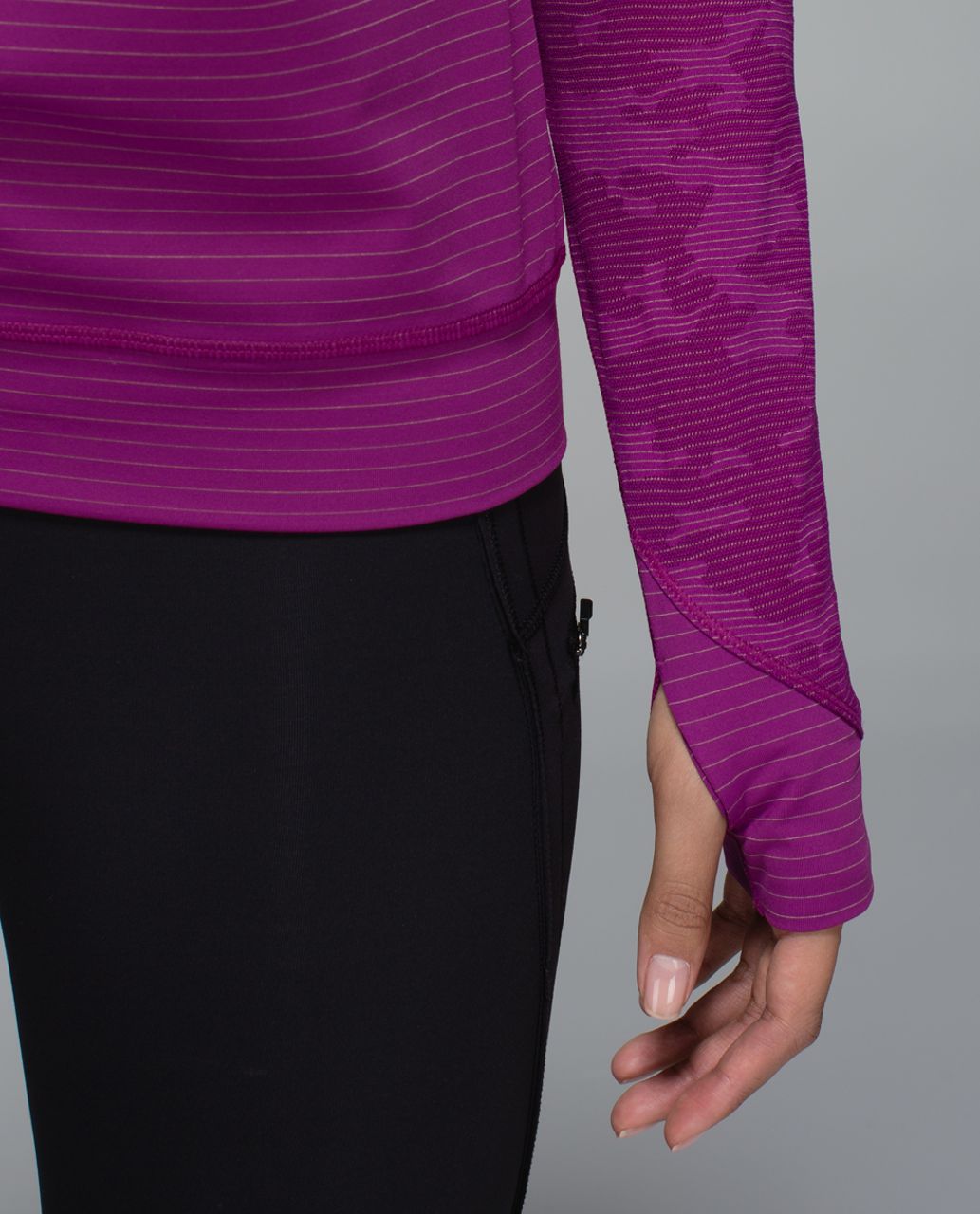 Lululemon Run For Days Long Sleeve - Regal Plum