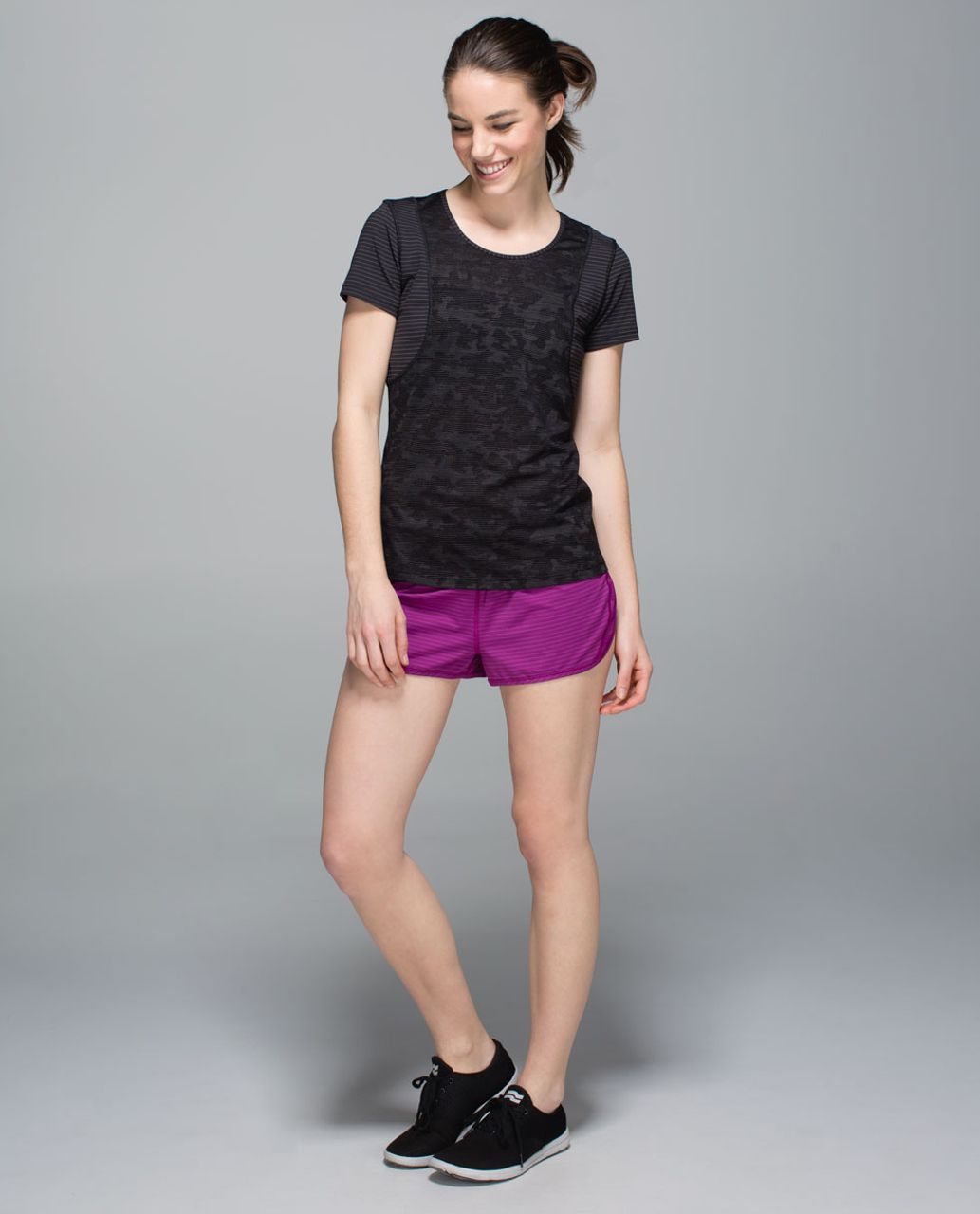 Lululemon Run For Days Short - Regal Plum