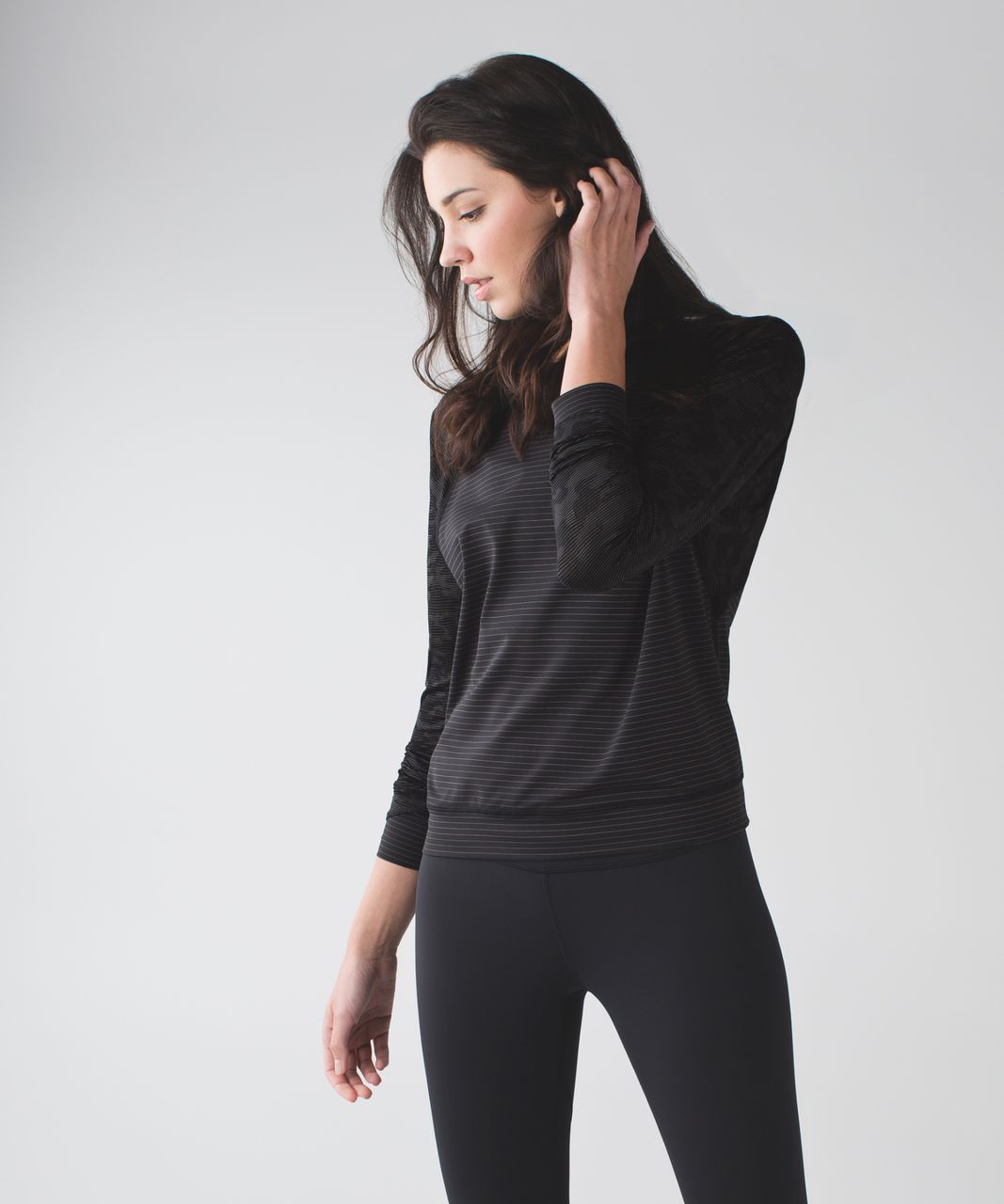 Lululemon Run For Days Long Sleeve - Black